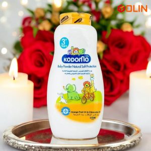 Kodomo Baby Powder Natural Soft (3+), Thailand, (180g)