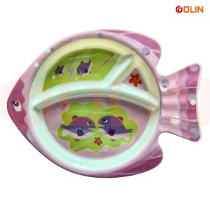 ফিশ প্লেট (ফুটগ্রেড মেলামাইন), Pink