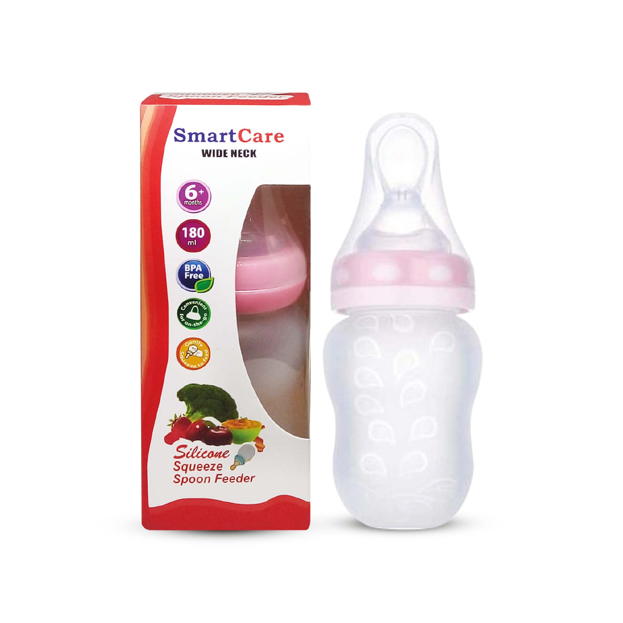 Smart Care Full Silicone Spoon ফিডার 180 ml, 6 Month+ - Image 2