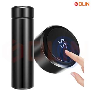 Vacuum Flask with LED Temperature Display - 500ml