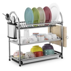 Binca High Quality Kitchenwar 3 Layer Dish Rack