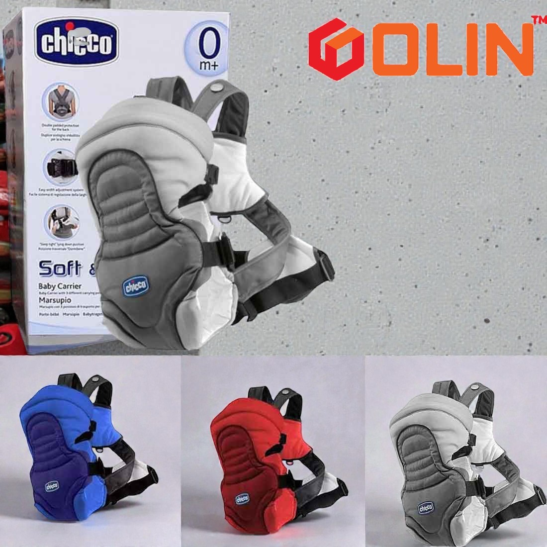 Chicco Soft and Dream Baby Carrier with 3 Carrying Positions