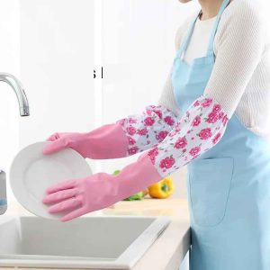 Silicone Full Sleeve Hand Gloves (1 pair)