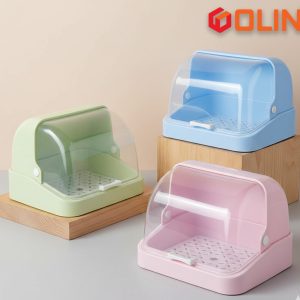 Baby Feeding Bottle Drying & Storage Box | BPA-Free & Dustproof