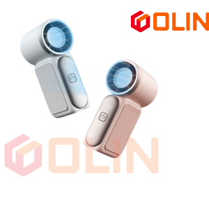 Mini Handheld Pocket Fan 100-Speed Digital Display