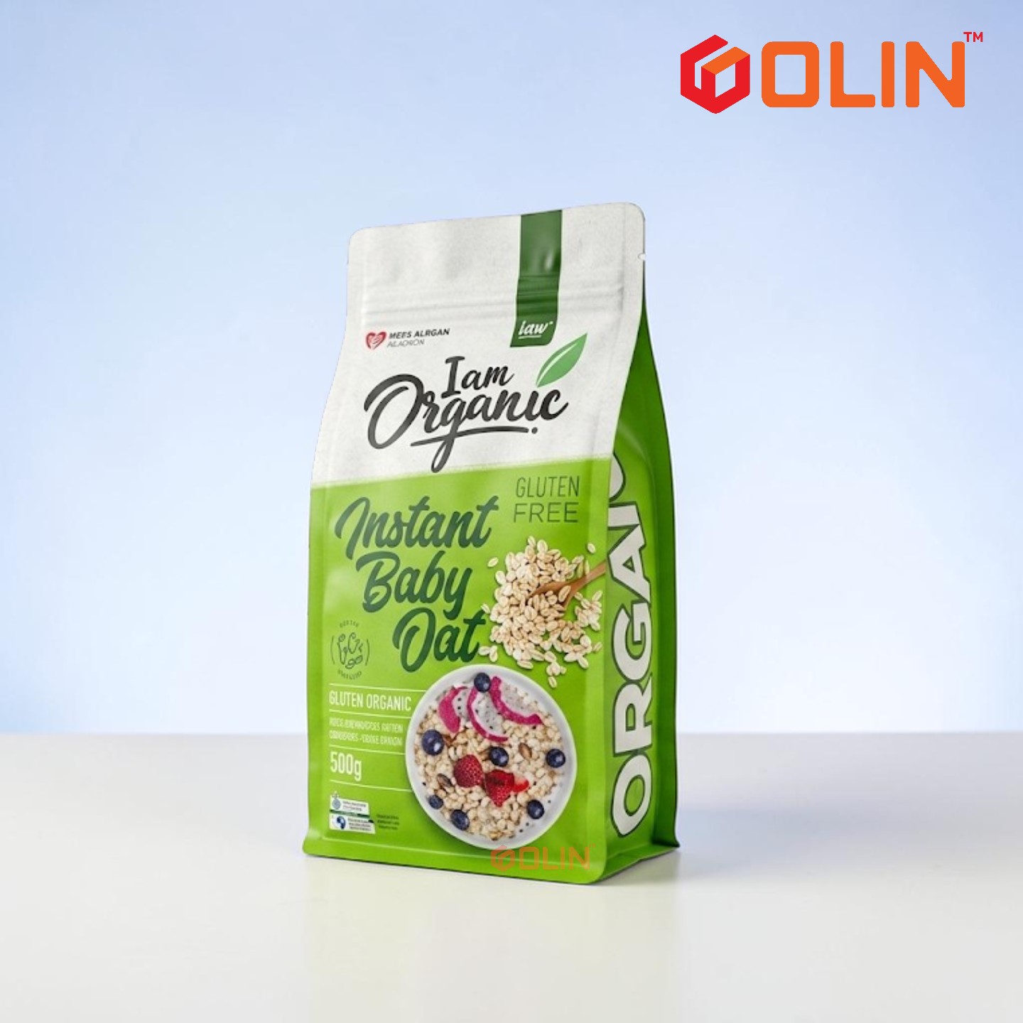 I Am Organic Instant Baby Oats 500g Gluten Free (Finland)