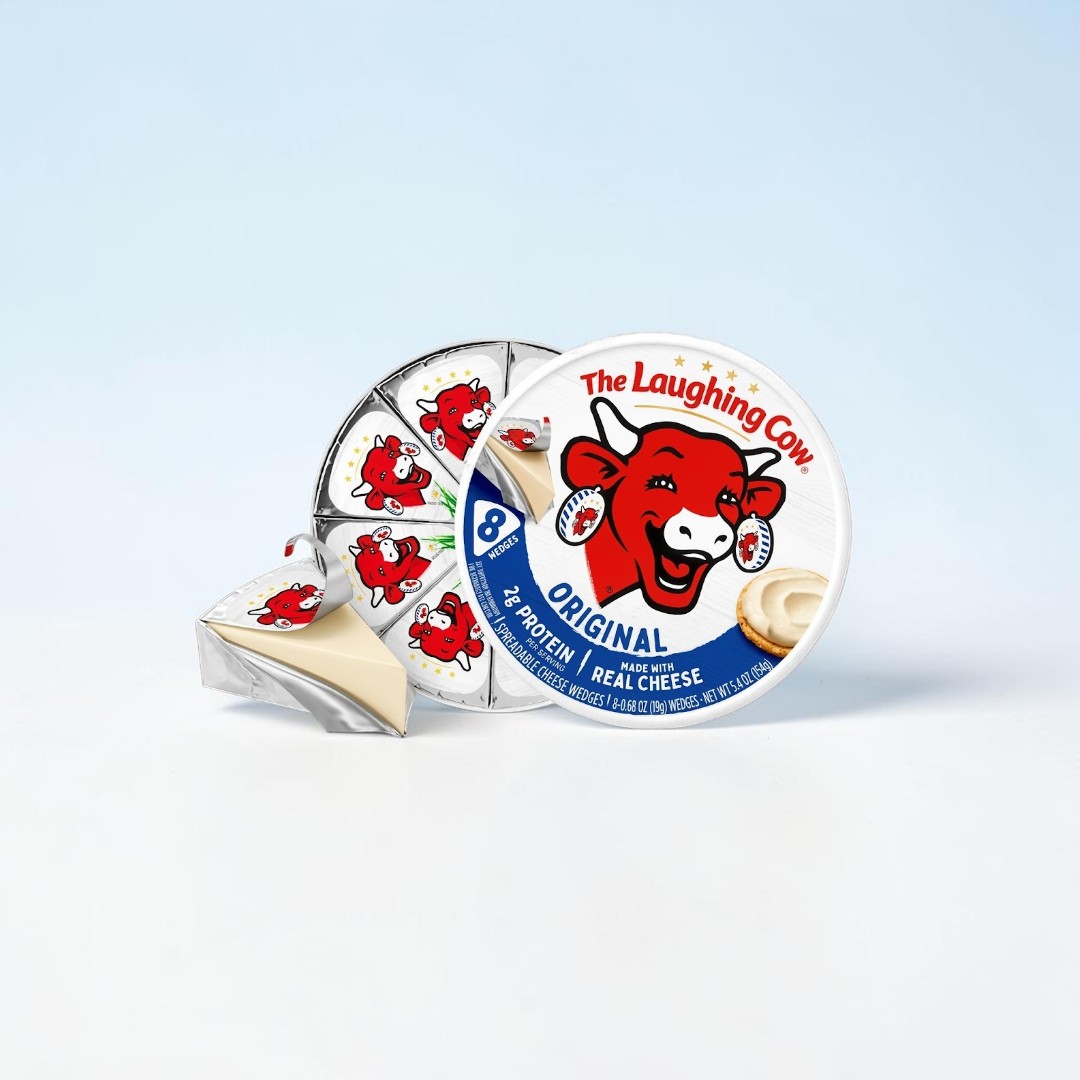 The Laughing Cow Original Spreadable Cheese Wedges - 8 Pcs (140g) (অফার ৪ পিস ১০৮০৳)