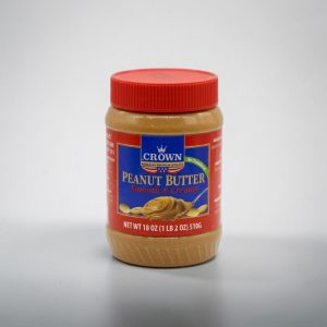 Crown American Premium Quality Peanut Butter (Smooth & Creamy) - 510g